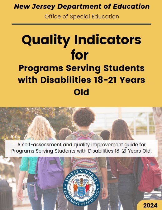 Cover Page of 18-21 Program Quality Indicators